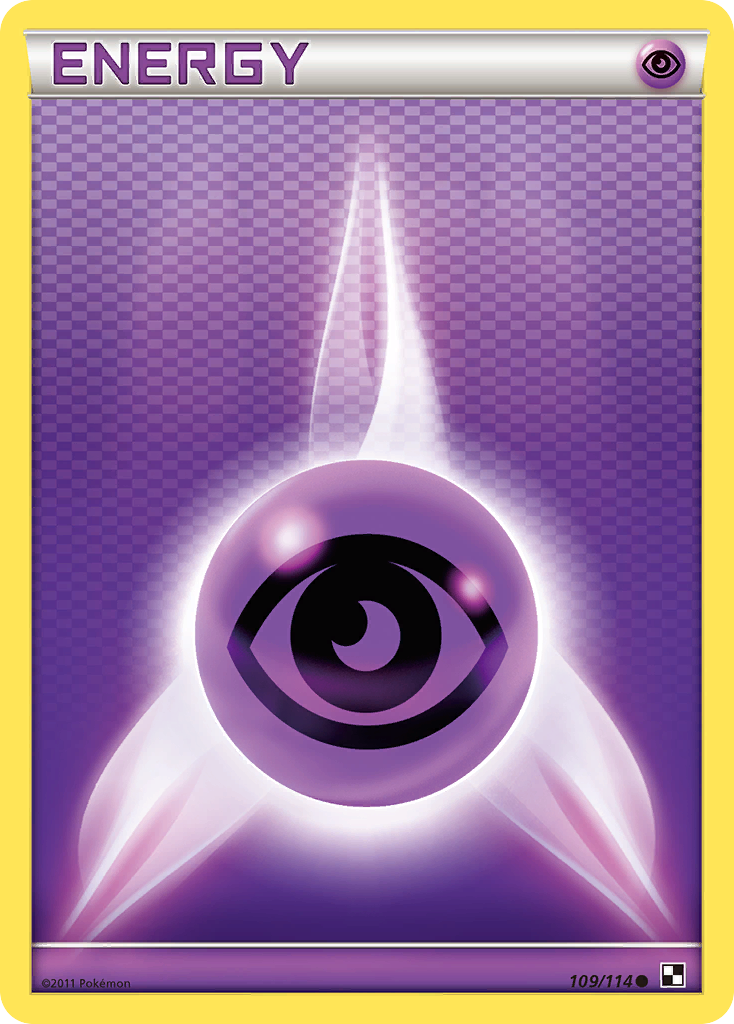 Energía psíquica (109/114) [Blanco y negro: Conjunto básico] 