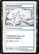 Pradera encantada [Tarjetas de prueba de juego de refuerzo misterioso] 