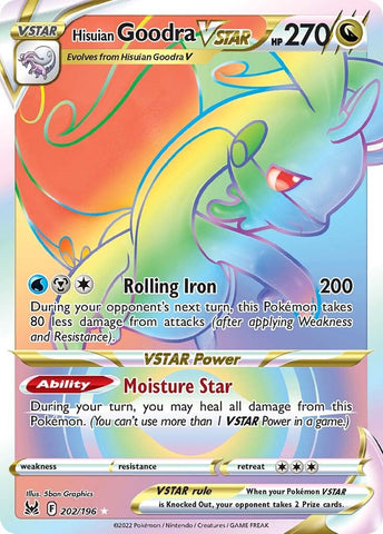 Hisuian Goodra VSTAR (202/196) [Espada y escudo: Origen perdido] 