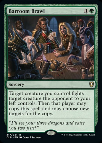 Pelea de bar [Commander Legends: Batalla por Baldur's Gate] 
