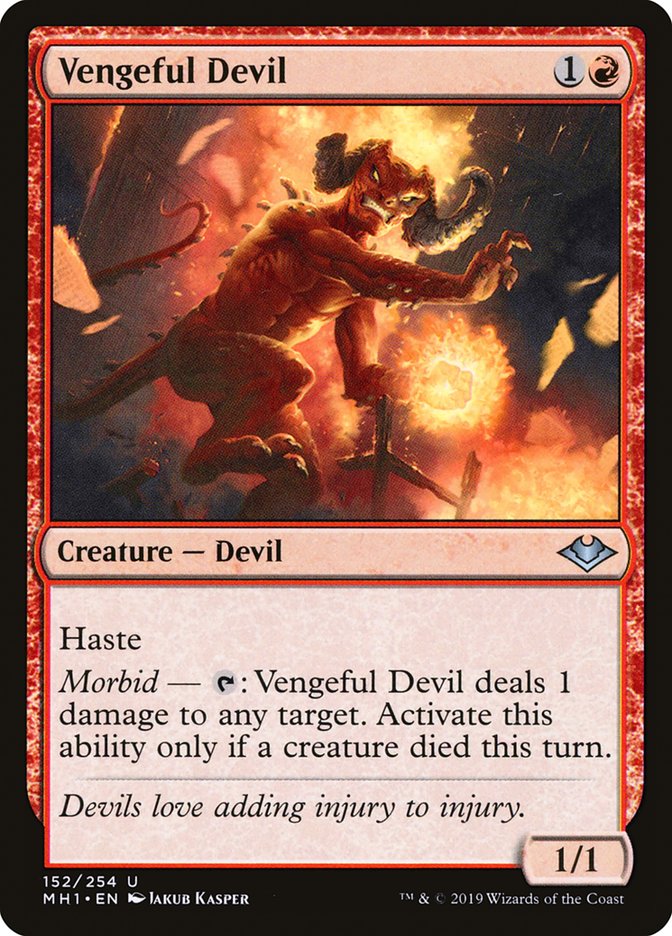Diablo vengativo [Horizontes modernos] 