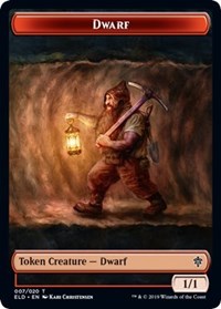Enano // Comida (18) Ficha de doble cara [Fichas del Trono de Eldraine] 