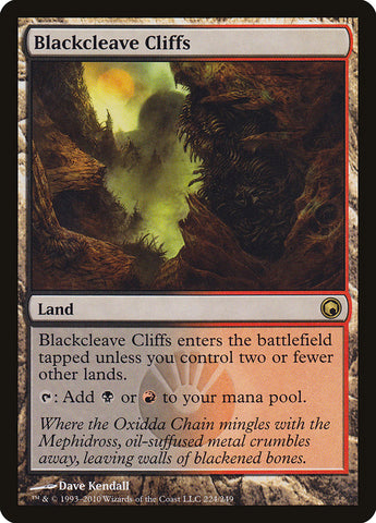 Acantilados Blackcleave [Cicatrices de Mirrodin] 