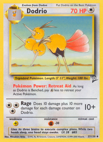 Dodrio (37/130) [Conjunto básico 2] 