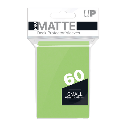Ultra PRO: Fundas pequeñas de 60 ct - PRO-Matte (verde lima) 
