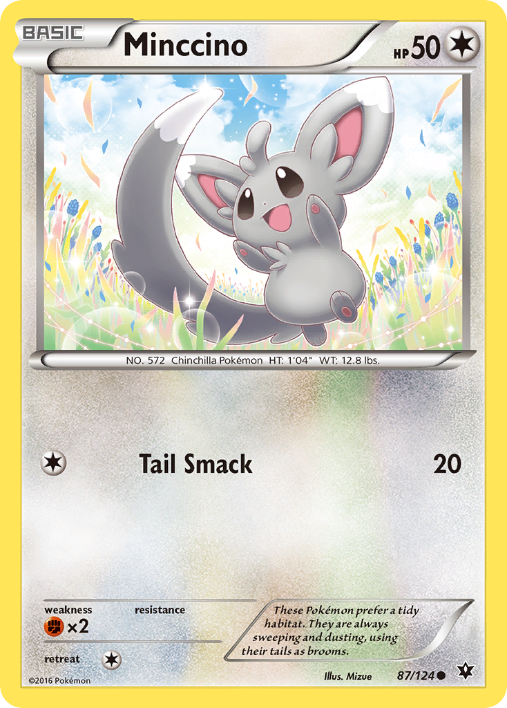 Minccino (87/124) [XY: Destinos en colisión] 