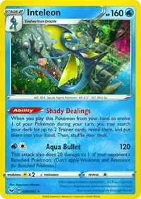 Inteleon (058/202) (Cosmos Holo) [Espada y escudo: conjunto básico] 