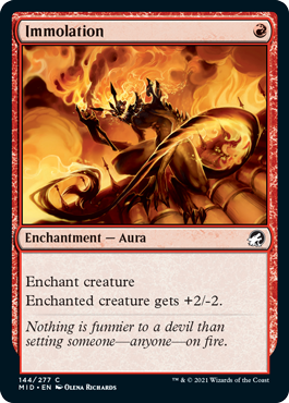 Inmolación [Innistrad: Caza de medianoche] 