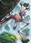 Territory Culler Art Card (Gold-Stamped Signature) [Modern Horizons 3 Art Series]