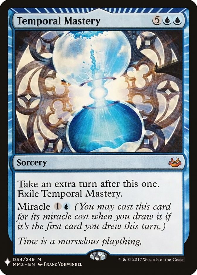 Maestría temporal [potenciador misterioso] 