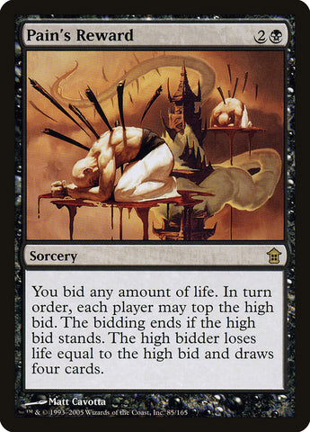 La recompensa del dolor [Salvadores de Kamigawa] 