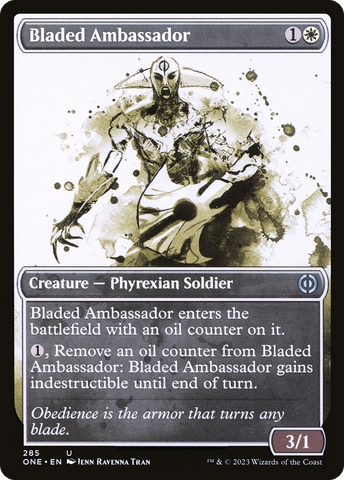 Embajador Bladed (Showcase Icor) [Phyrexia: All Will Be One] 