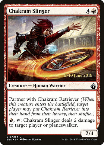 Chakram Slinger [Promociones de presentación de Battlebond] 
