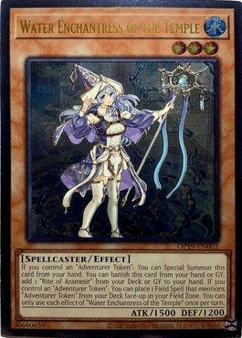 Hechicera de agua del templo [OP19-EN002] Ultimate Rare 
