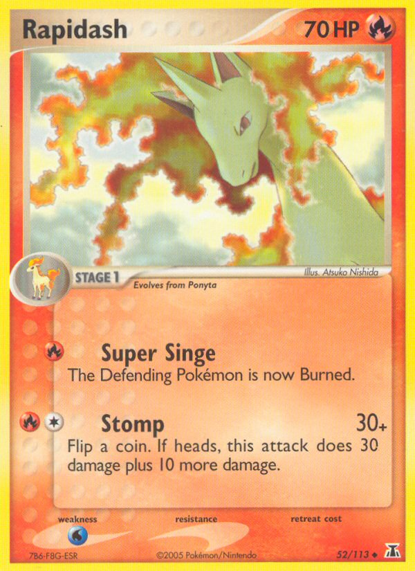Rapidash (52/113) [EX: Especie Delta] 