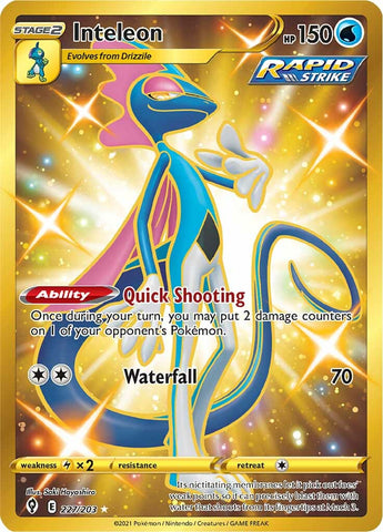 Inteleon (227/203) [Espada y escudo: cielos en evolución] 