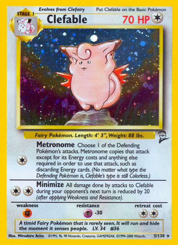 Clefable (5/130) [Conjunto básico 2] 