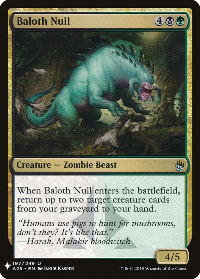 Baloth Null [Potenciador misterioso] 