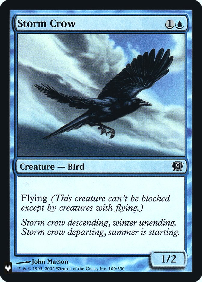 Storm Crow [potenciador misterioso] 