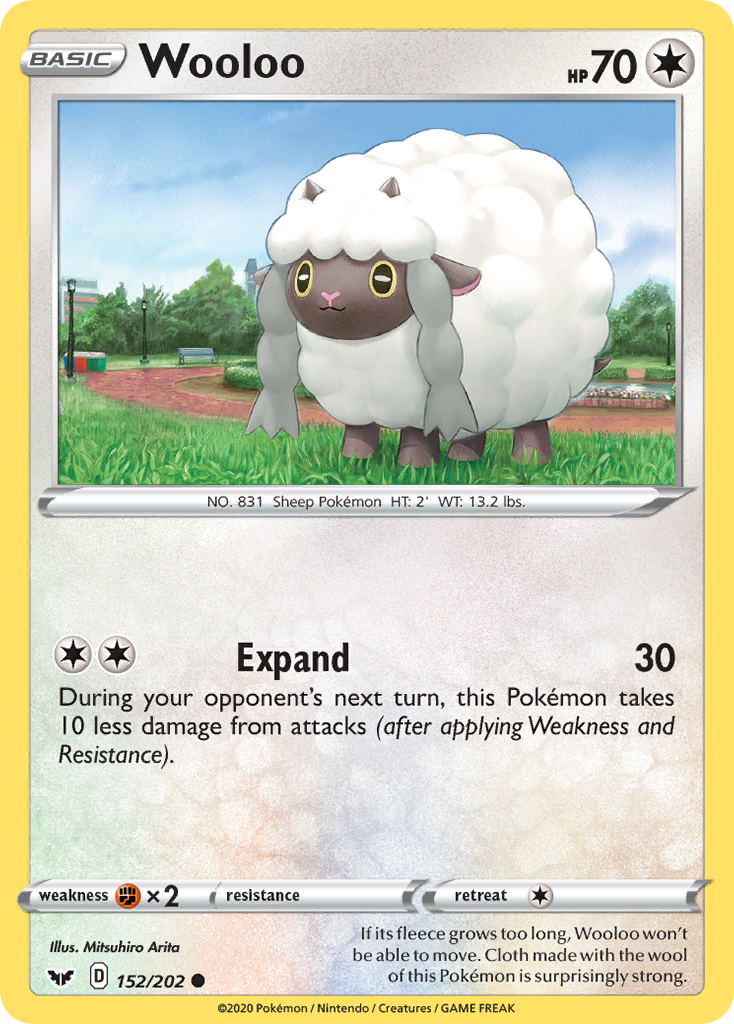 Wooloo (152/202) [Espada y escudo: conjunto básico] 
