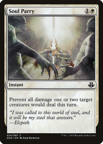 Soul Parry [Mazos de duelo: Elspeth contra Kiora] 