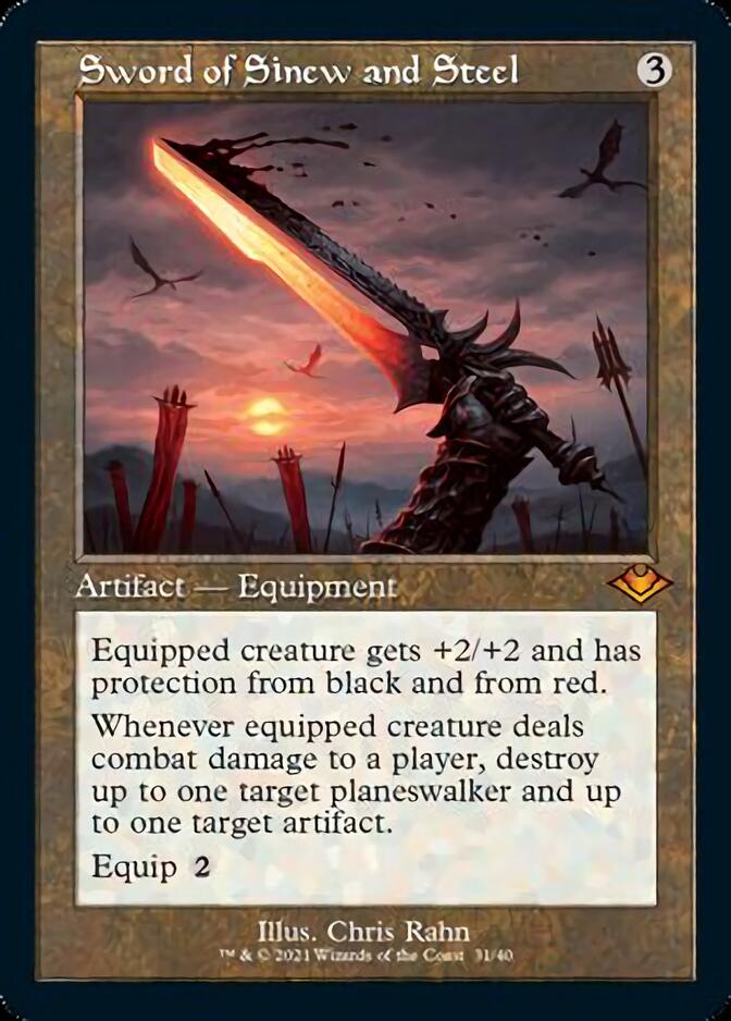 Espada de tendón y acero (Retro) [Horizontes modernos 2] 