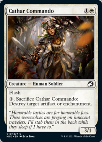 Comando cátaro [Innistrad: Caza de medianoche] 