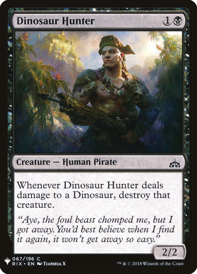 Cazador de dinosaurios [Potenciador misterioso] 