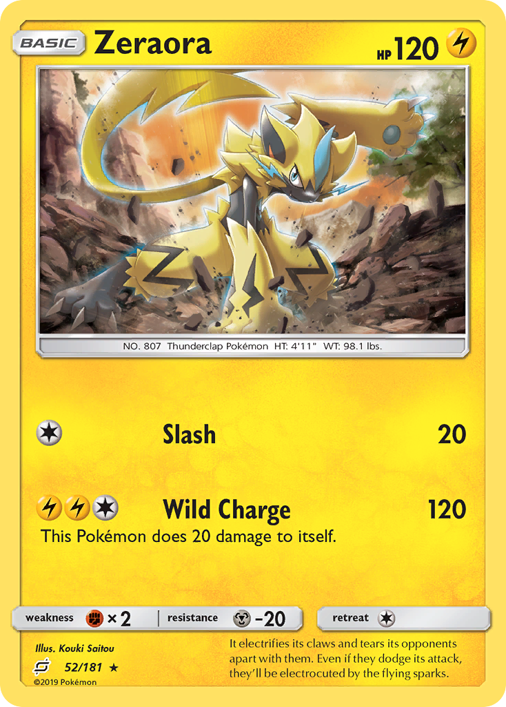 Zeraora (52/181) [Sol y Luna: Equipo] 