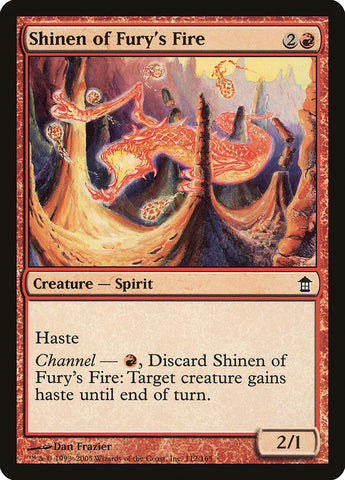 Shinen del fuego de la furia [Salvadores de Kamigawa] 