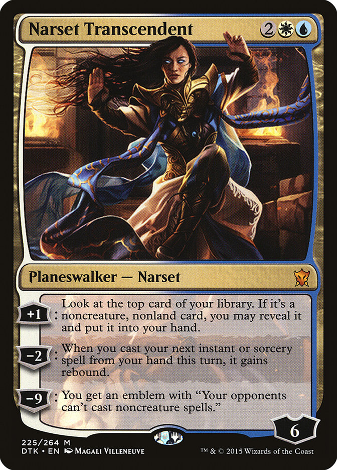 Narset Trascendente [Dragones de Tarkir] 