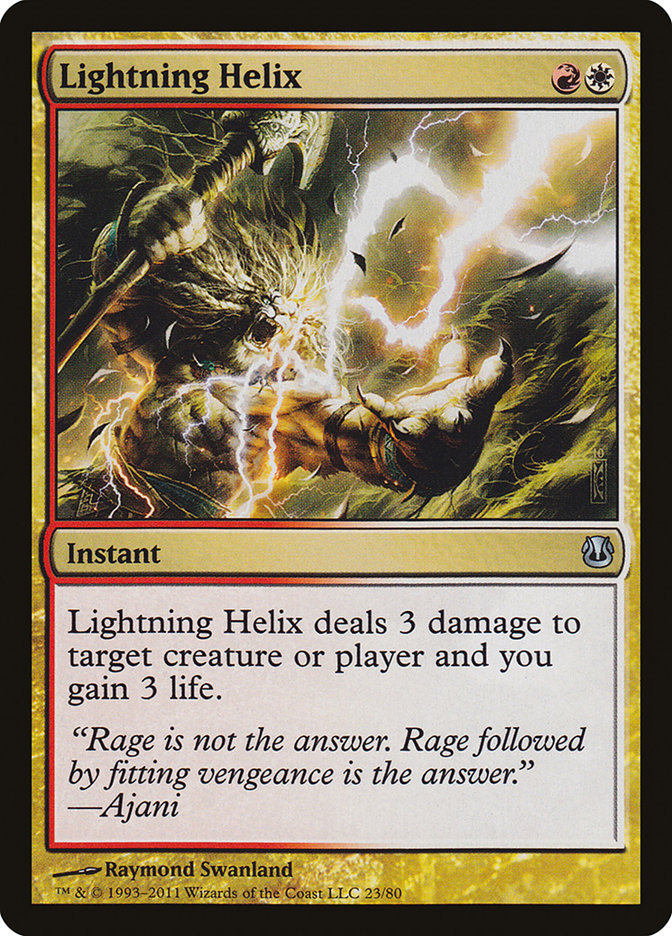 Lightning Helix [Mazos de duelo: Ajani contra Nicol Bolas] 