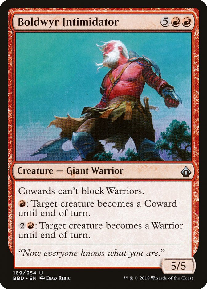 Intimidador Boldwyr [Battlebond] 