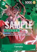 Yamato (P-008) (Winner Pack Vol. 1) [Tarjetas de promoción de One Piece] 