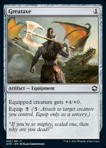 Greataxe [Dragones y Mazmorras: Aventuras en los Reinos Olvidados] 