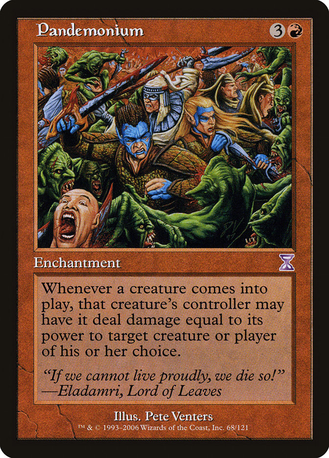 Pandemonium [Espiral del tiempo en diferido] 