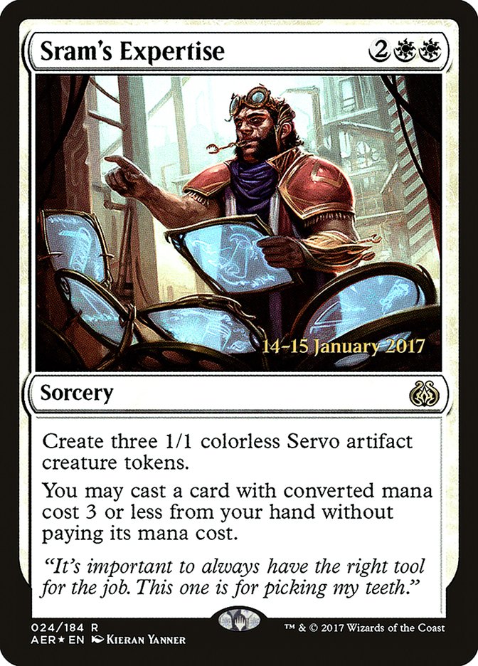 La experiencia de Sram [Promociones de presentación de Aether Revolt] 