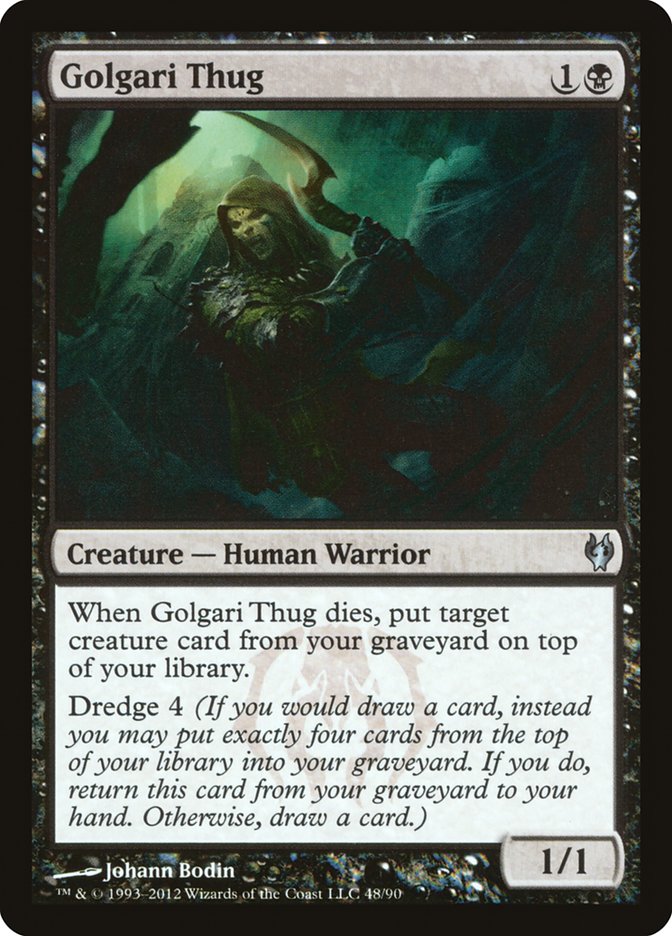 Golgari Thug [Mazos de duelo: Izzet contra Golgari] 