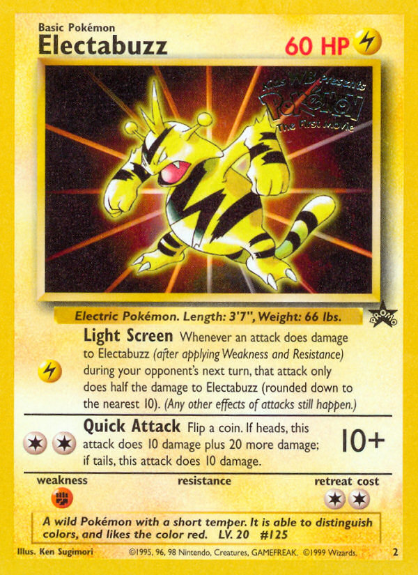 Electabuzz (2) [Magos de la Costa: Promociones Black Star] 