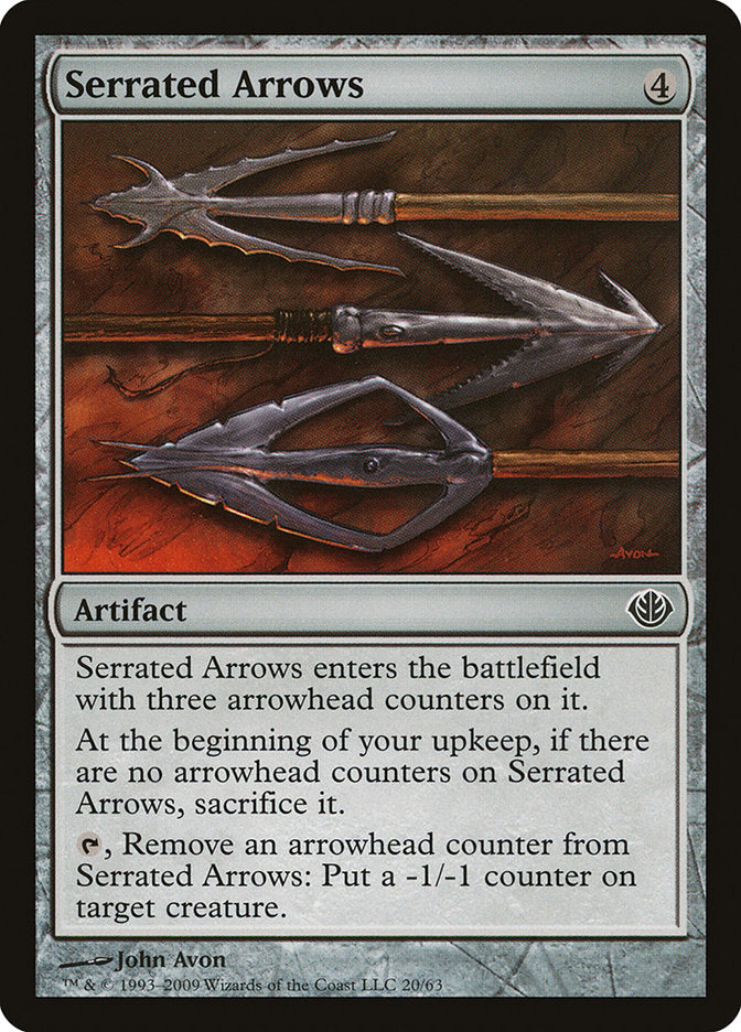Flechas dentadas [Mazos de duelo: Garruk contra Liliana] 