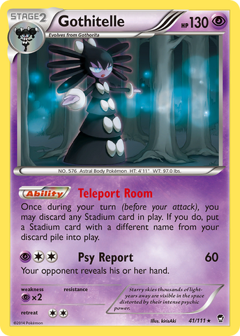 Gothitelle (41/111) [XY: Puños furiosos] 