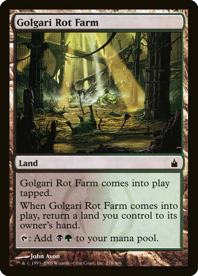 Granja de podredumbre Golgari [Ravnica: Ciudad de los gremios] 