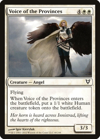 Voz de las Provincias [Avacyn restaurada] 
