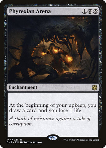 Arena Phyrexian [Conspiración: Toma la corona] 