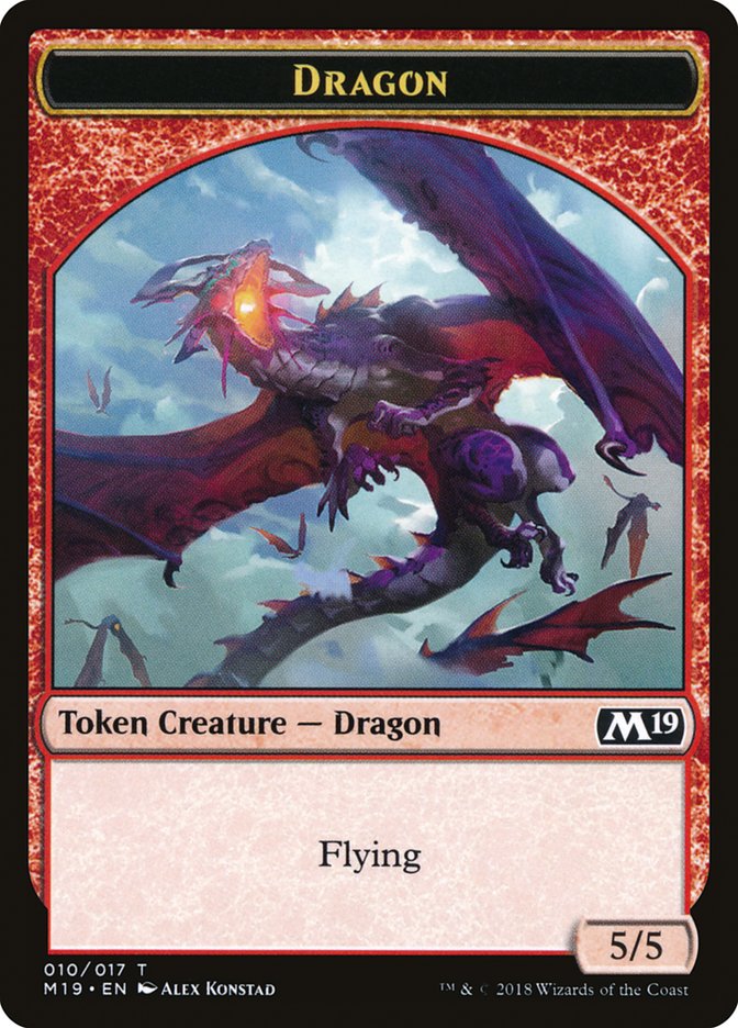 Ficha de dragón (010/017) [Fichas del conjunto básico 2019] 