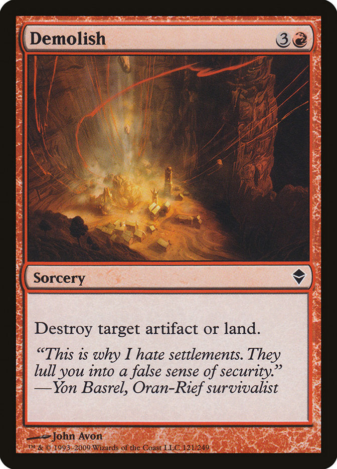 Demoler [Zendikar] 