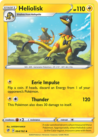 Heliolisk (064/192) [Espada y escudo: Choque rebelde] 