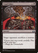 Edicto cruel (divino contra demoníaco) [Antología de Duel Decks] 