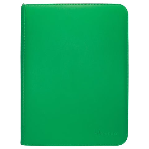 Ultra PRO: Carpeta PRO de 9 bolsillos con cremallera - Vivid (verde) 