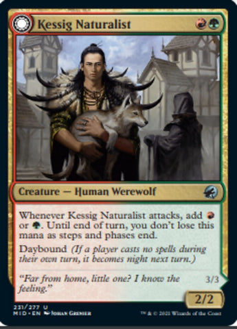Naturalista Kessig // Señor de Ulvenwald [Innistrad: Caza de medianoche] 